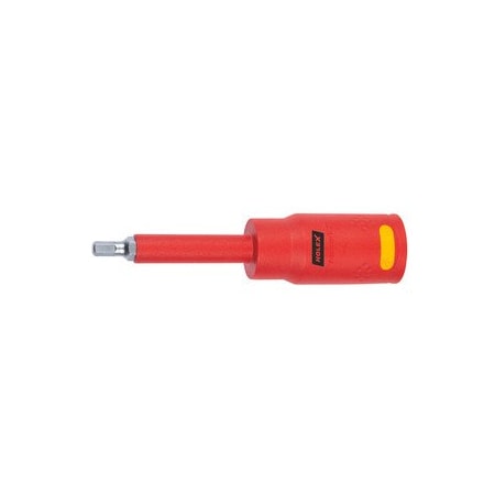 Holex Screwdriver socket- hexagon- 1/2 inch fully insulated- Hexagon: 8mm 643809 8